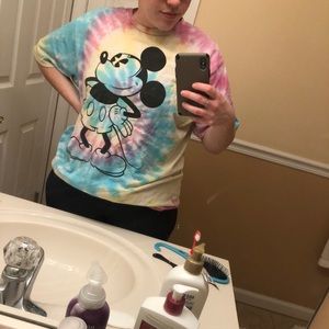 Disney tie dye tee